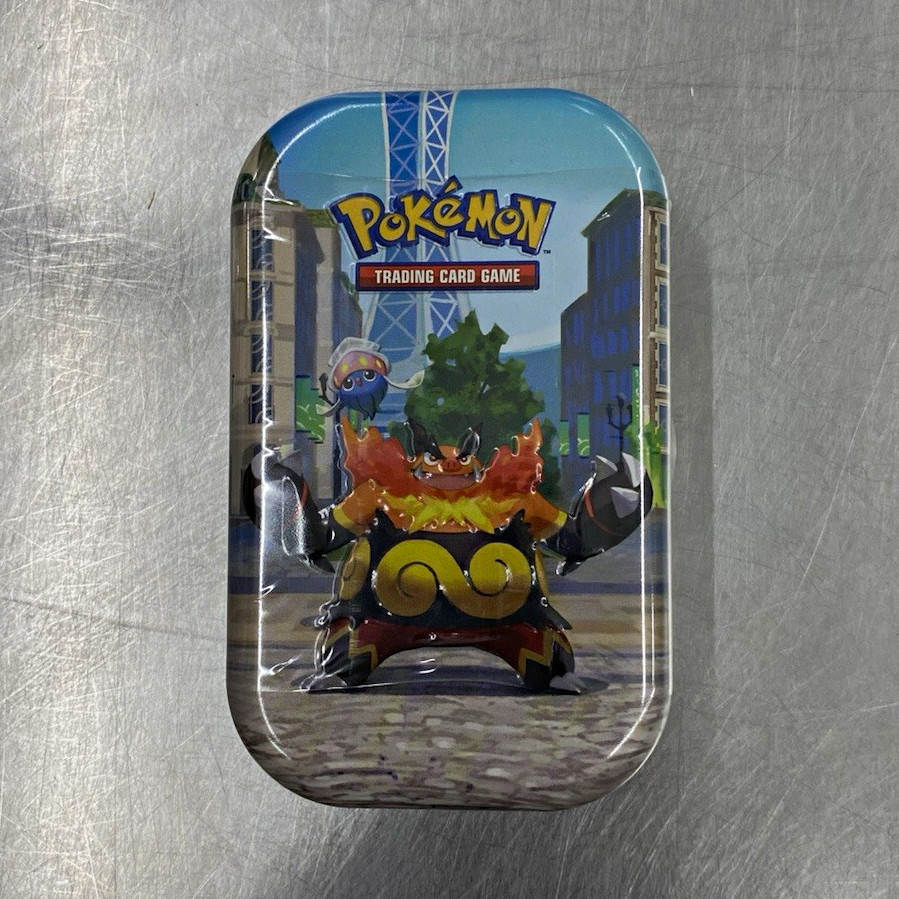 Pokémon TCG Lumiose City Mini Tin Factory Sealed Emboar Inkay Pokémon TCG