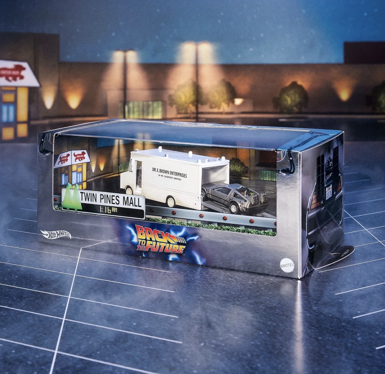 Hot Wheels Back to The Future 40th Anniversary Set