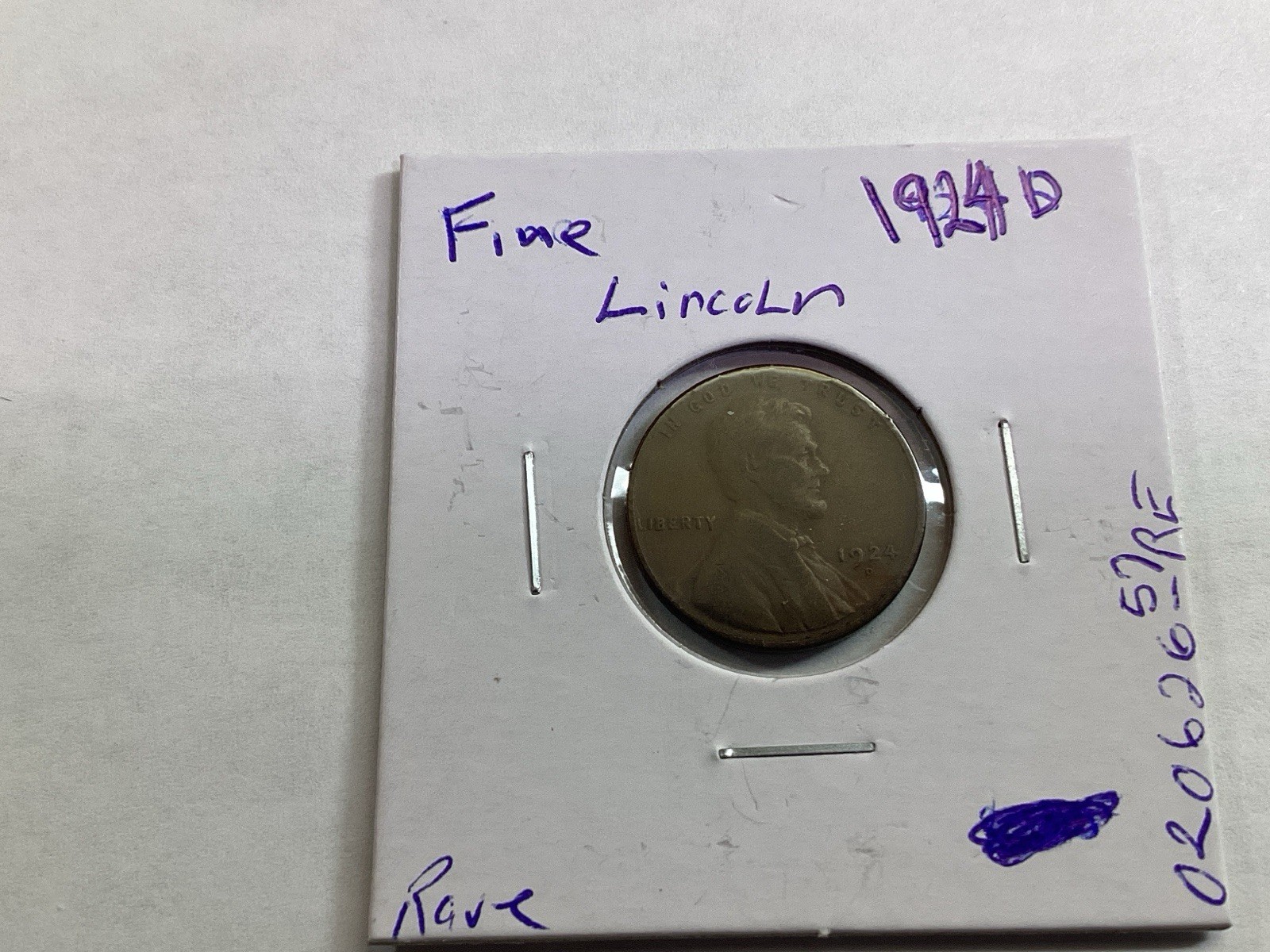 1924 D Lincoln Wheat Penny Small Cent Key Date from Denver Mint 020626 57re 1924 D Lincoln Wheat Penny Small Cent Key Date from Denver Mint 020626 57re