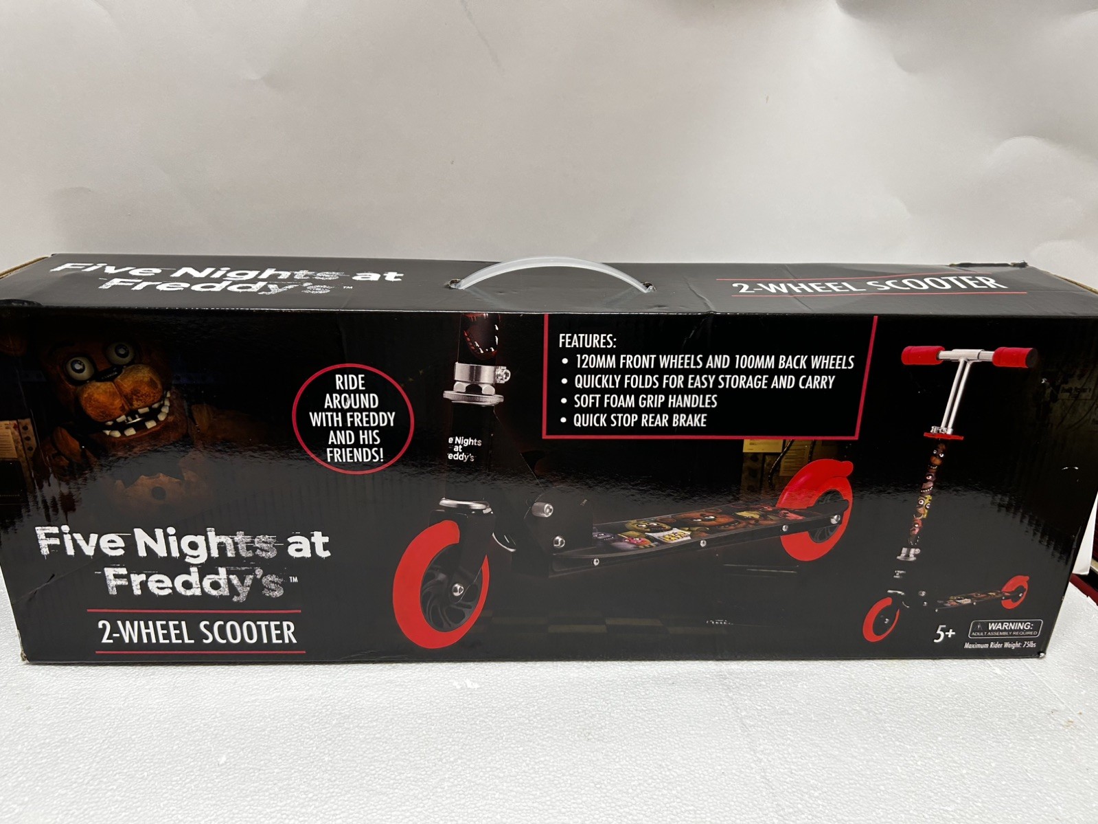 FNAF 2-Wheel SCOOTER Five Nights at Freddy\'s RARE and DISCONTINUED FNAF 2-Wheel SCOOTER Five Nights at Freddy\'s RARE and DISCONTINUED