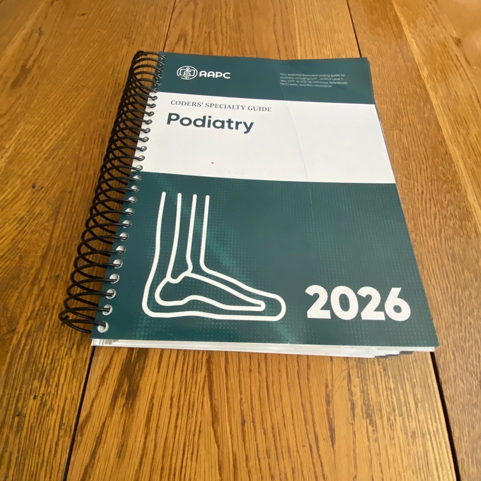 AAPC Coder\'s Specialty Guide Podiatry 2026,  USA