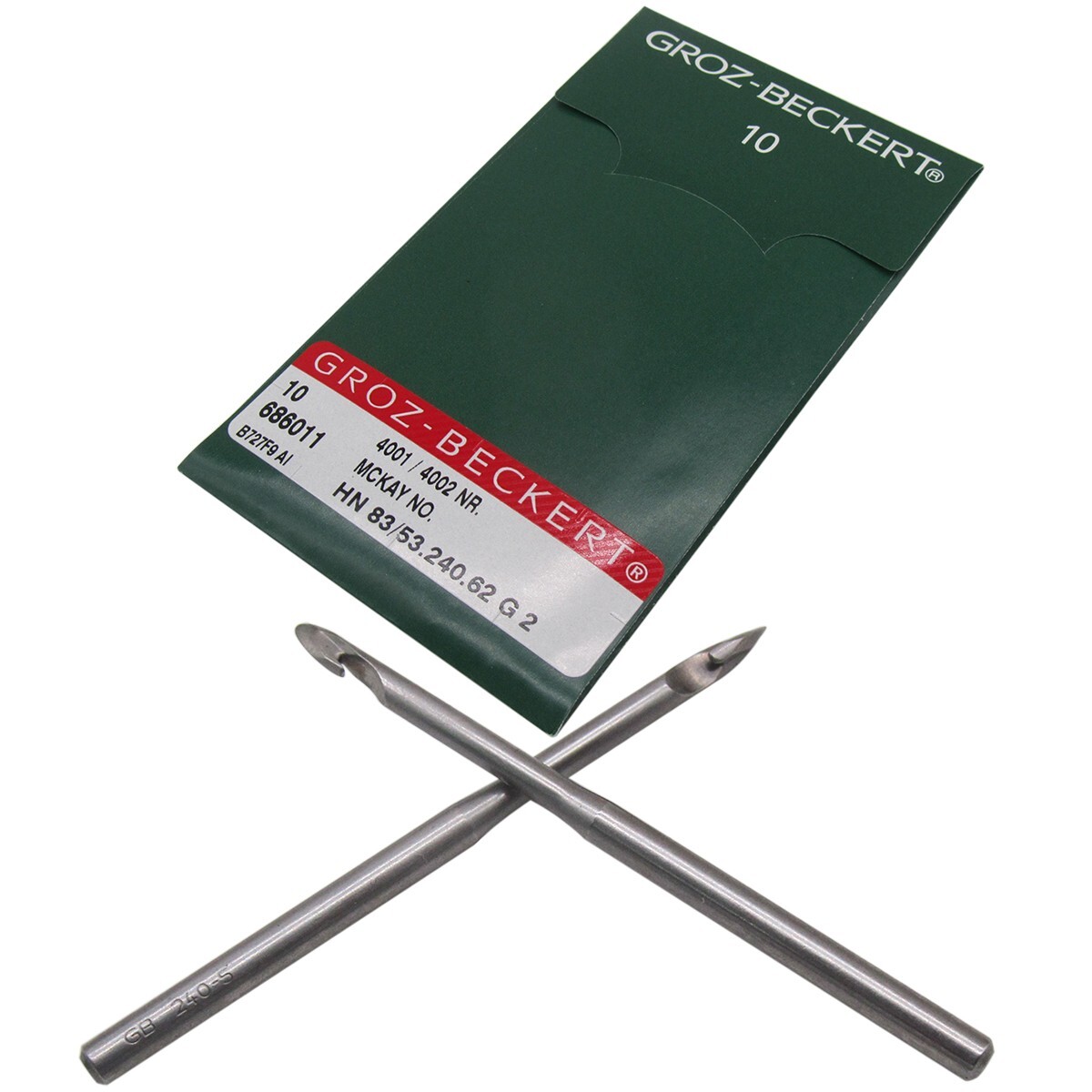 100PCS #4001/4002 NR Groz Beckert Straight Sewing Needle FOR Shoe Sewing Machine