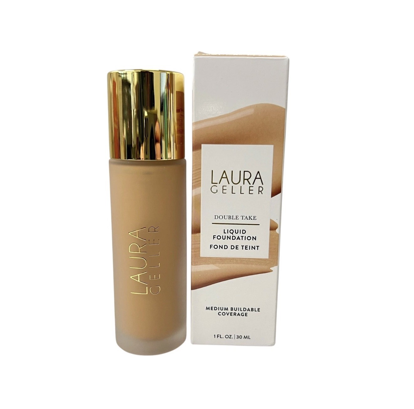 Laura Geller Double Take Liquid Foundation 1 fl oz Shade Medium Laura Geller Double Take Liquid Foundation 1 fl oz Shade Medium