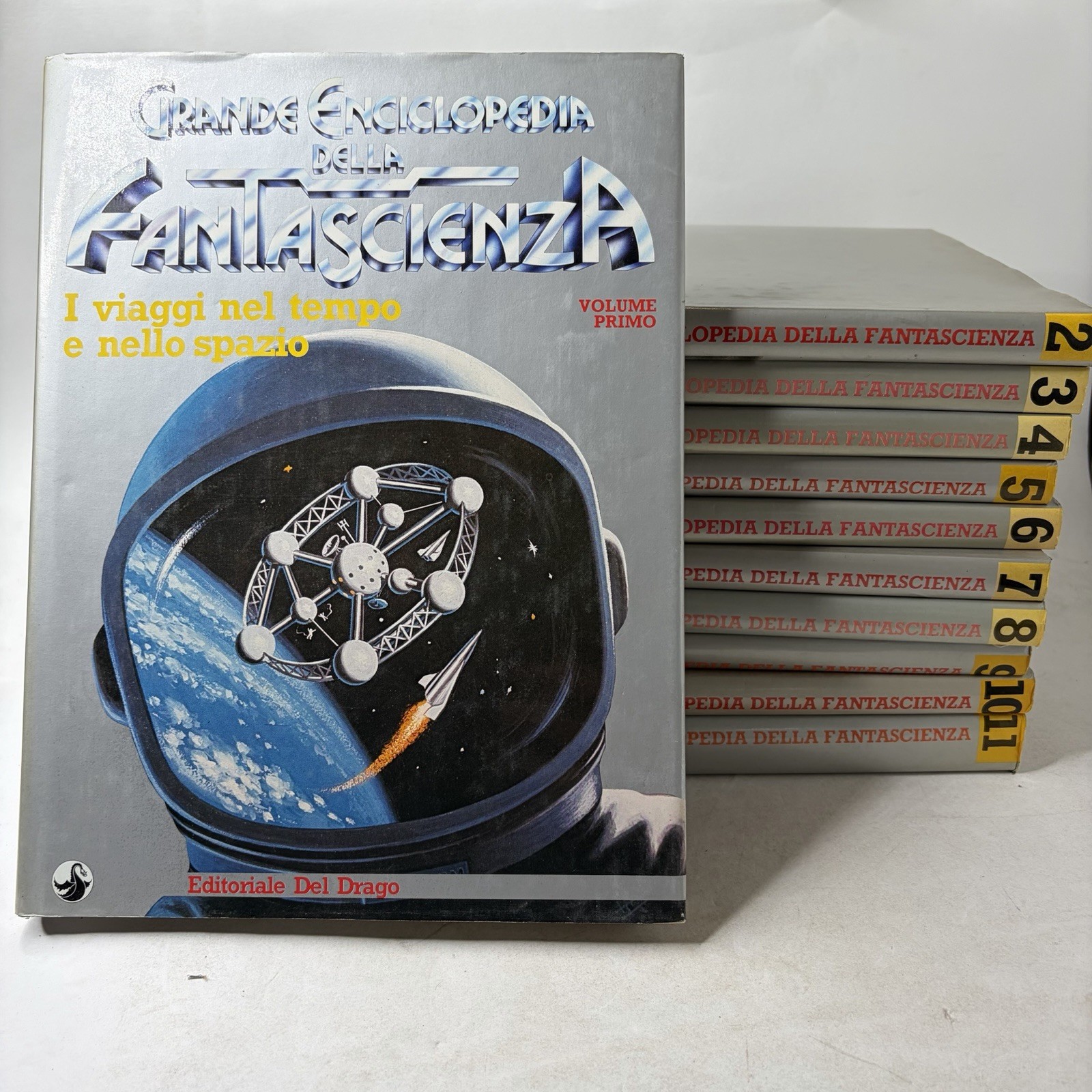 GRANDE ENCICLOPEDIA DELLA FANTASCIENZA ed Del Drago 1980 11 volumi GRANDE ENCICLOPEDIA DELLA FANTASCIENZA ed Del Drago 1980 11 volumi