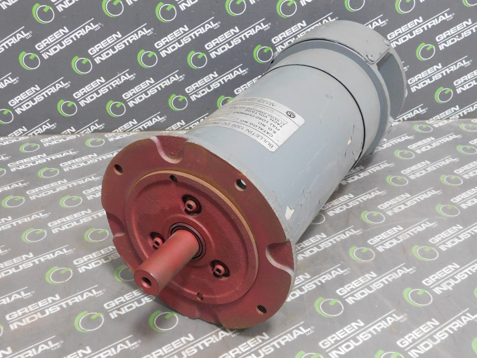 USED Allen Bradley 1326DP-I3D DC PM Servo Motor 14.30 FLC  Trach Voltage 114V