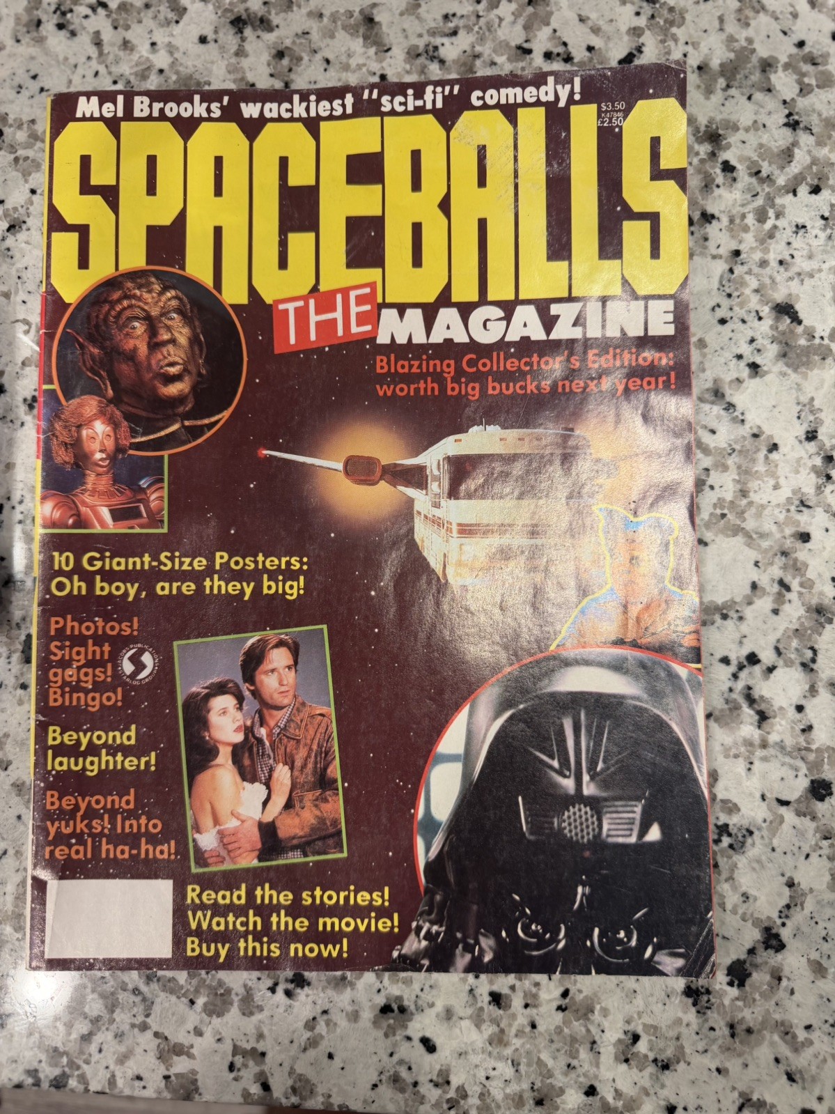 Spaceballs The Magazine - Circa 1987 - Blazing Collector's Edition