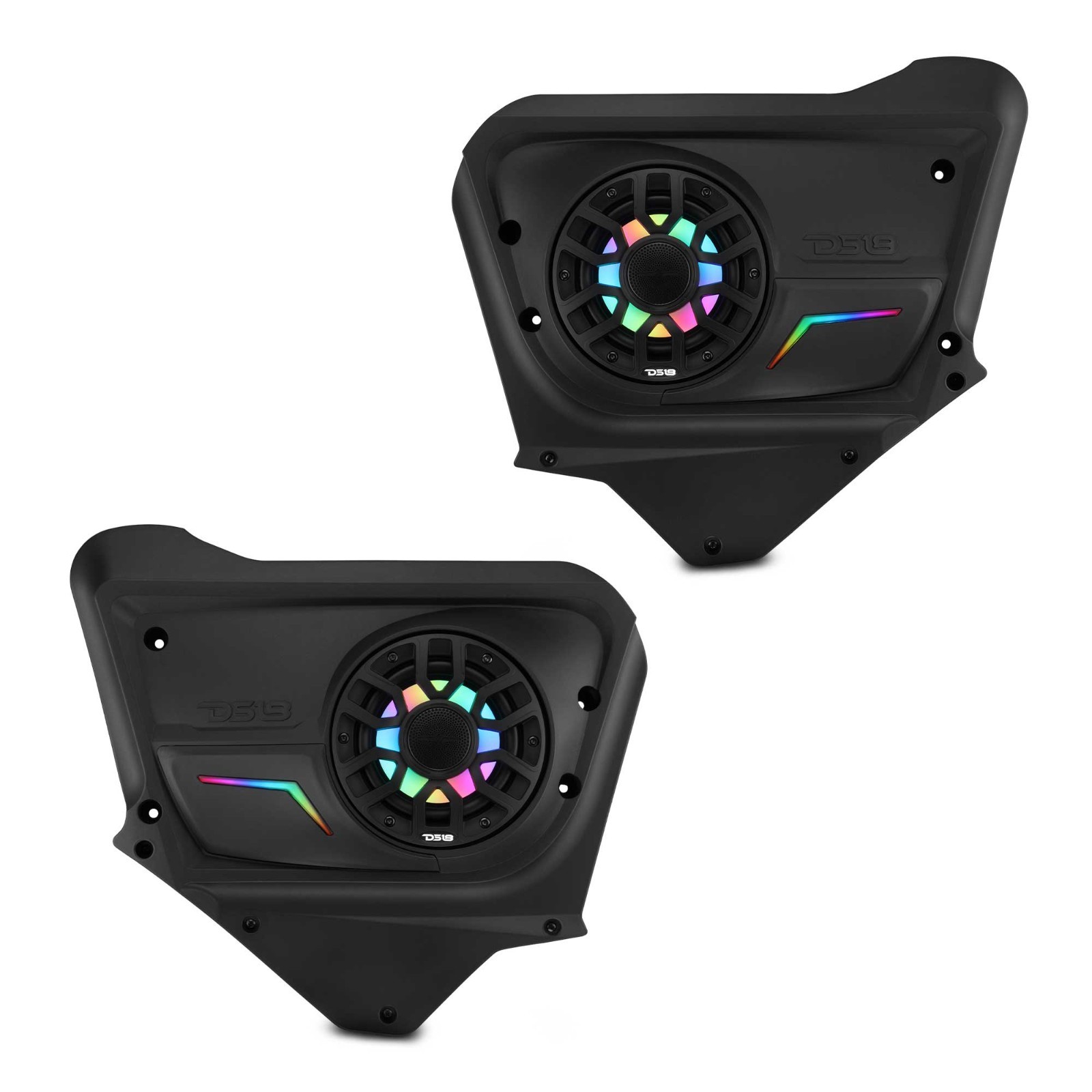 DS18 Can-Am Maverick X3 Max (2017-Up) Rear Door Panels with 6.5\