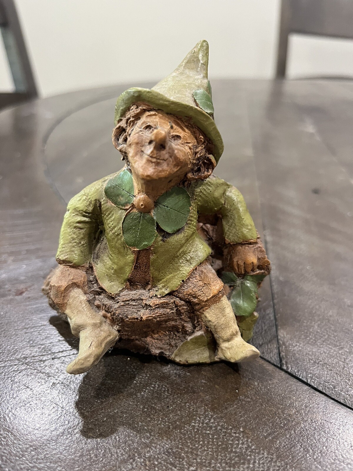 Tom Clark Gnome- Patrick- 1980’s Rare Vtg Cain Studio Legs Hanging No Coin Tom Clark Gnome- Patrick- 1980’s Rare Vtg Cain Studio Legs Hanging No Coin
