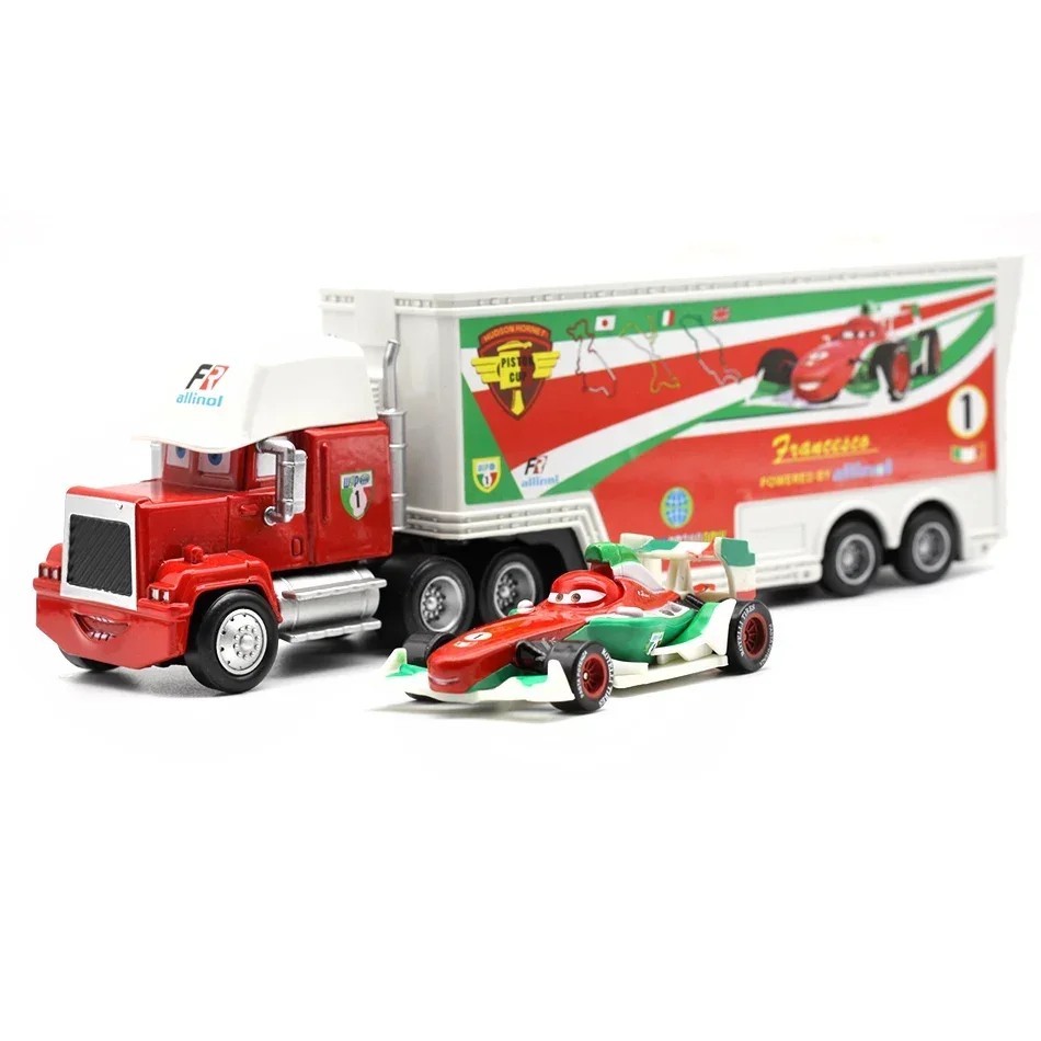 2025 New Disney Pixar Cars And Truck Set Lightning Mcqueen Uncle Mike Model