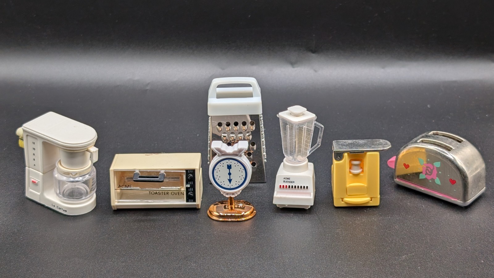 Vintage 90s Miniature Kitchen Appliances Fridge Magnets, Acme & More Lot of 7 Vintage 90s Miniature Kitchen Appliances Fridge Magnets, Acme & More Lot of 7