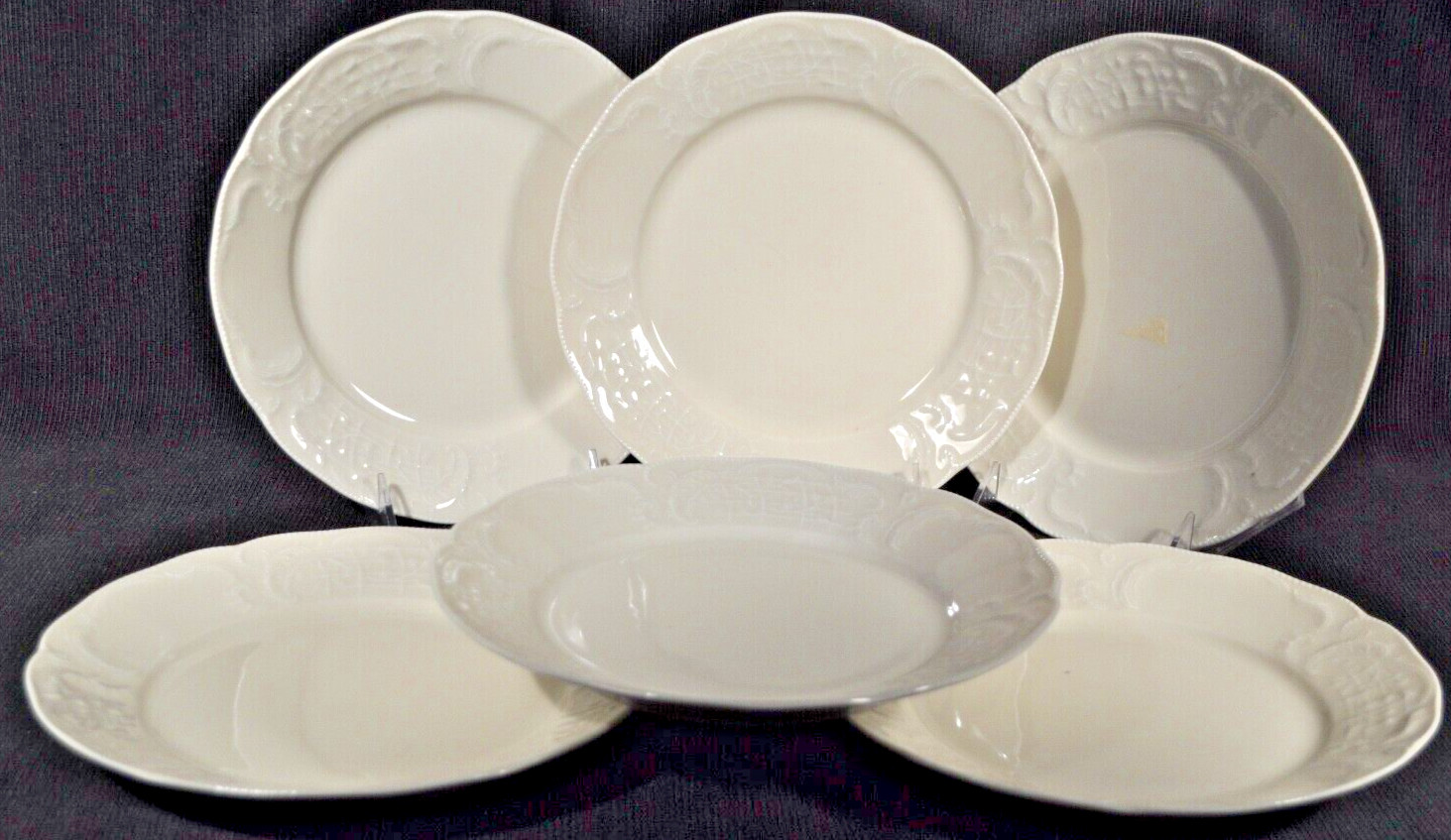 Rosenthal Sanssouci Ivory Salad Plate 8.5 in  Set/6 Dinnerware New