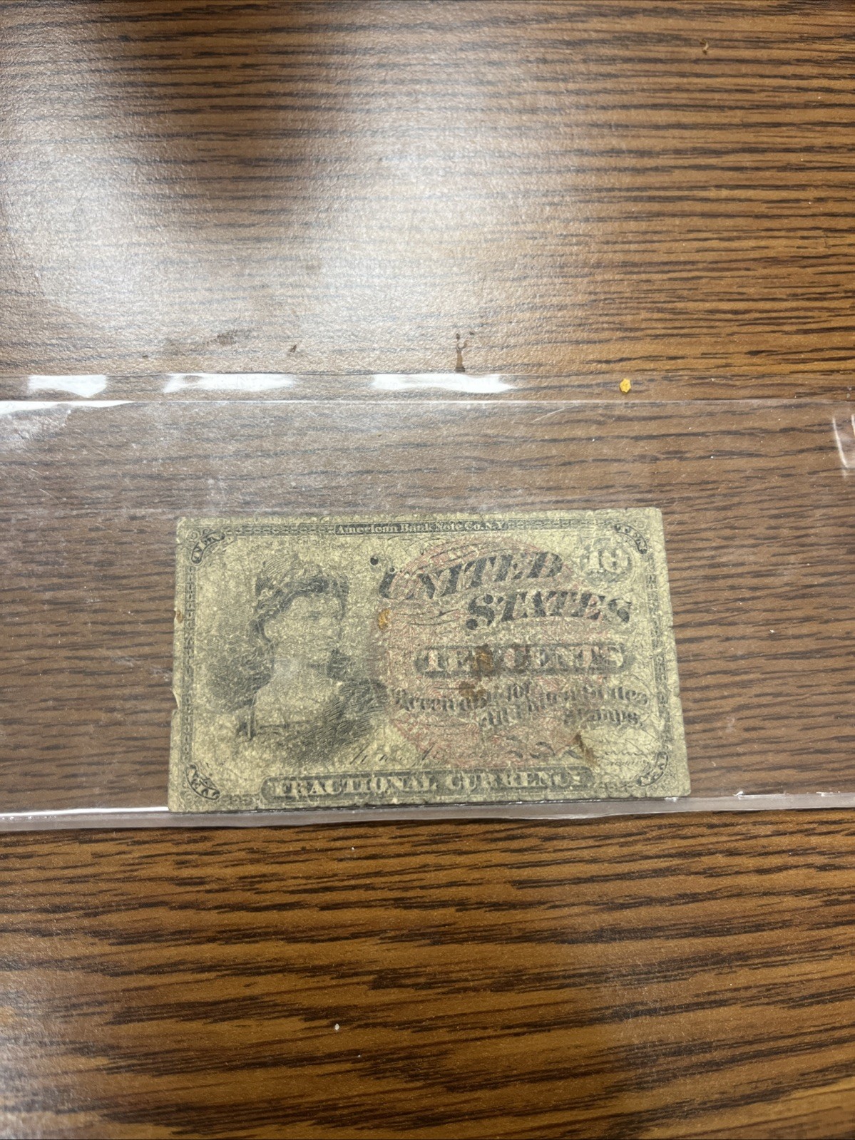 1863 10 Cents United States Fractional Currency