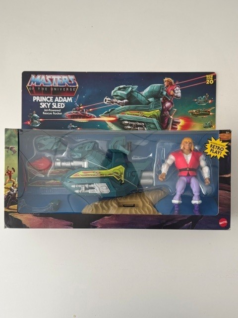 Mattel Masters of the Universe Origins Prince Adam\'s Sky Sled Action Figure Mattel Masters of the Universe Origins Prince Adam\'s Sky Sled Action Figure