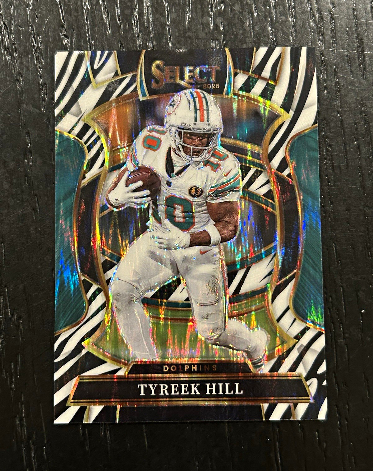 Tyreek Hill Zebra Prizm Concourse #83 Dolphins NFL