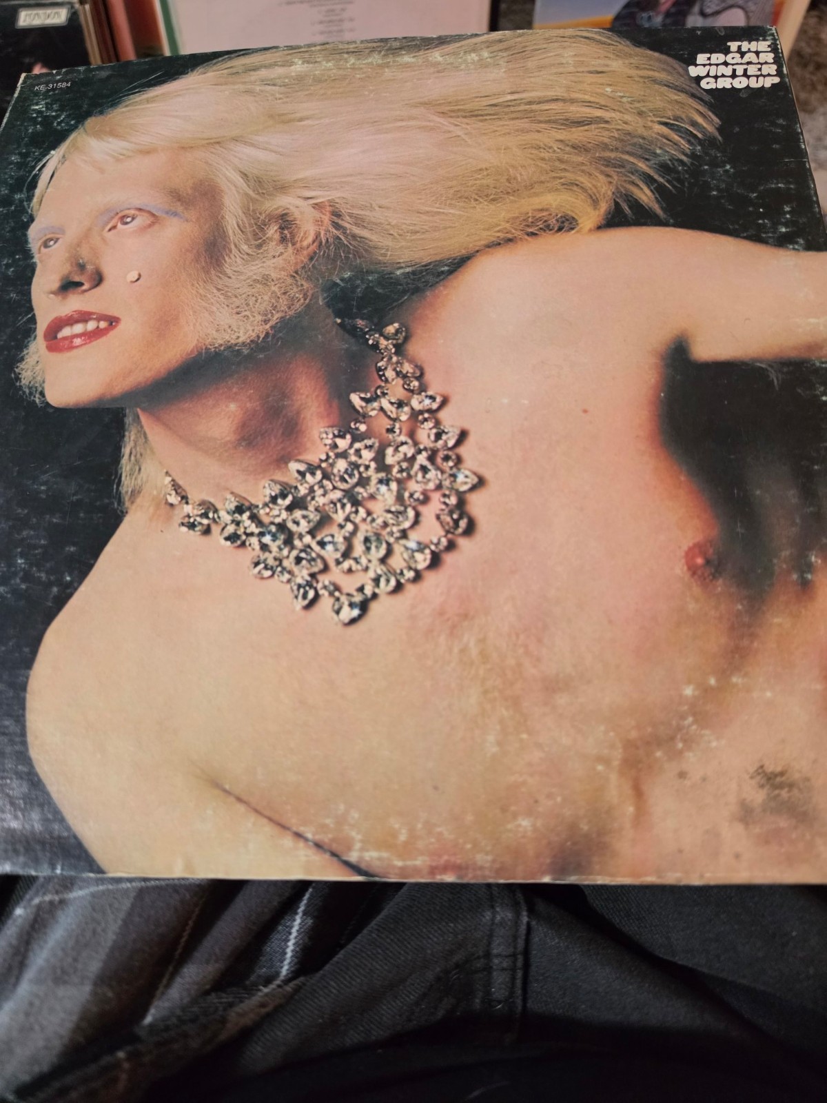 Edgar Winter Group They Only Come Out at Night LP KE31584 1972 Epic Frankenstein Edgar Winter Group They Only Come Out at Night LP KE31584 1972 Epic Frankenstein