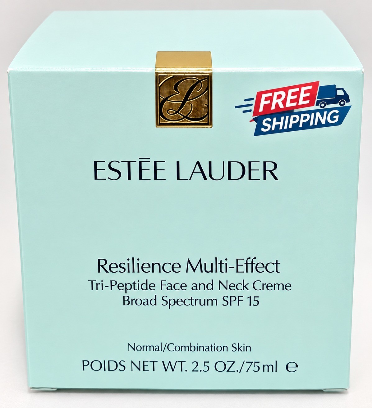 Estee Lauder Resilience Multi-Effect Tri-Peptide Face Neck Creme SPF 15 2.5 oz Estee Lauder Resilience Multi-Effect Tri-Peptide Face Neck Creme SPF 15 2.5 oz
