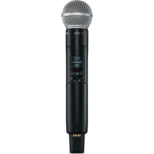 Shure SLXD2/SM58 Wireless Transmitter With SM58 Capsule Band H55