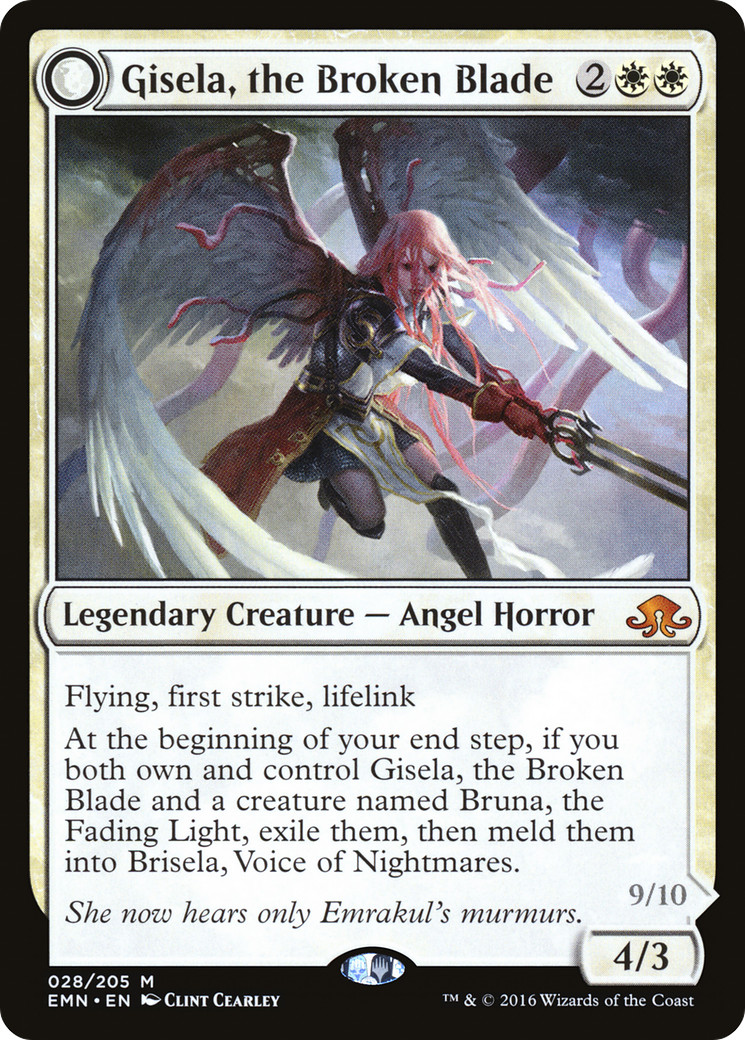 x1 Gisela, the Broken Blade EMN MTG 28 MYTHIC M/NM 1x x1 Gisela, the Broken Blade EMN MTG 28 MYTHIC M/NM 1x
