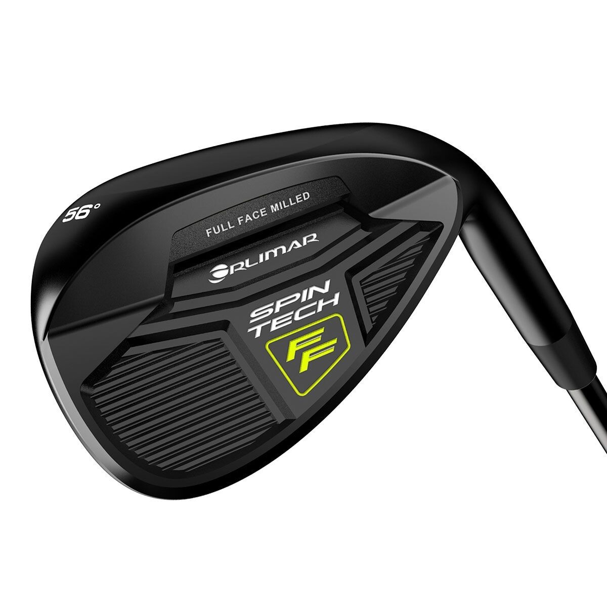 Orlimar Golf Spin Tech Full Face Cavity Back Black Wedges Laser Engraved Grooves