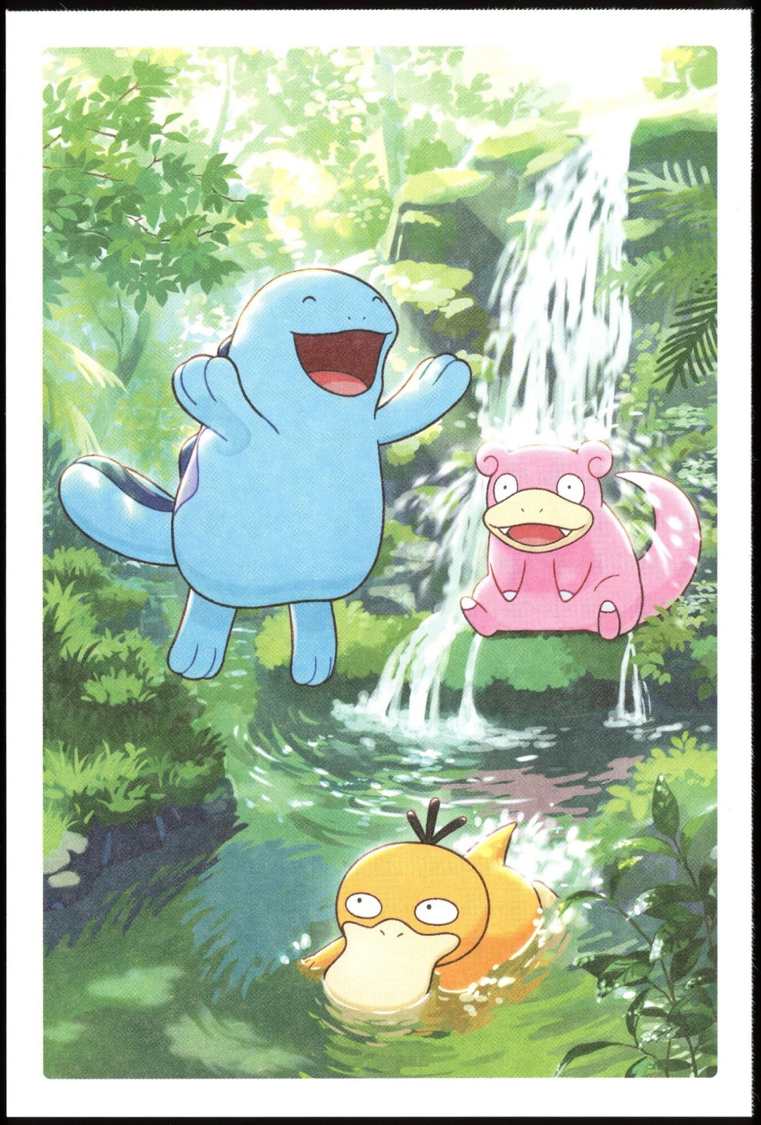 2026 Seasonal Situations August Psyduck Postcard Pokemon Center Japan Original
