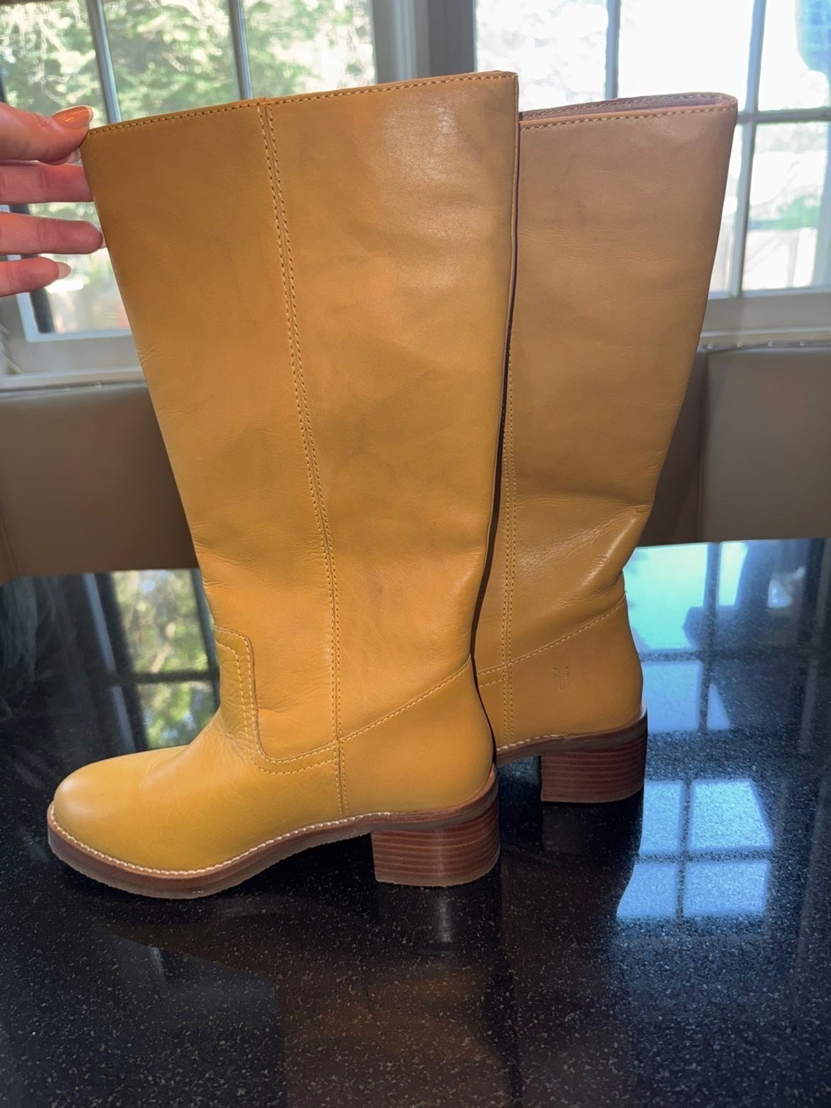BRAND NEW - Frye Campus Banana Boots 7M - Made in USA - Genuine Leather