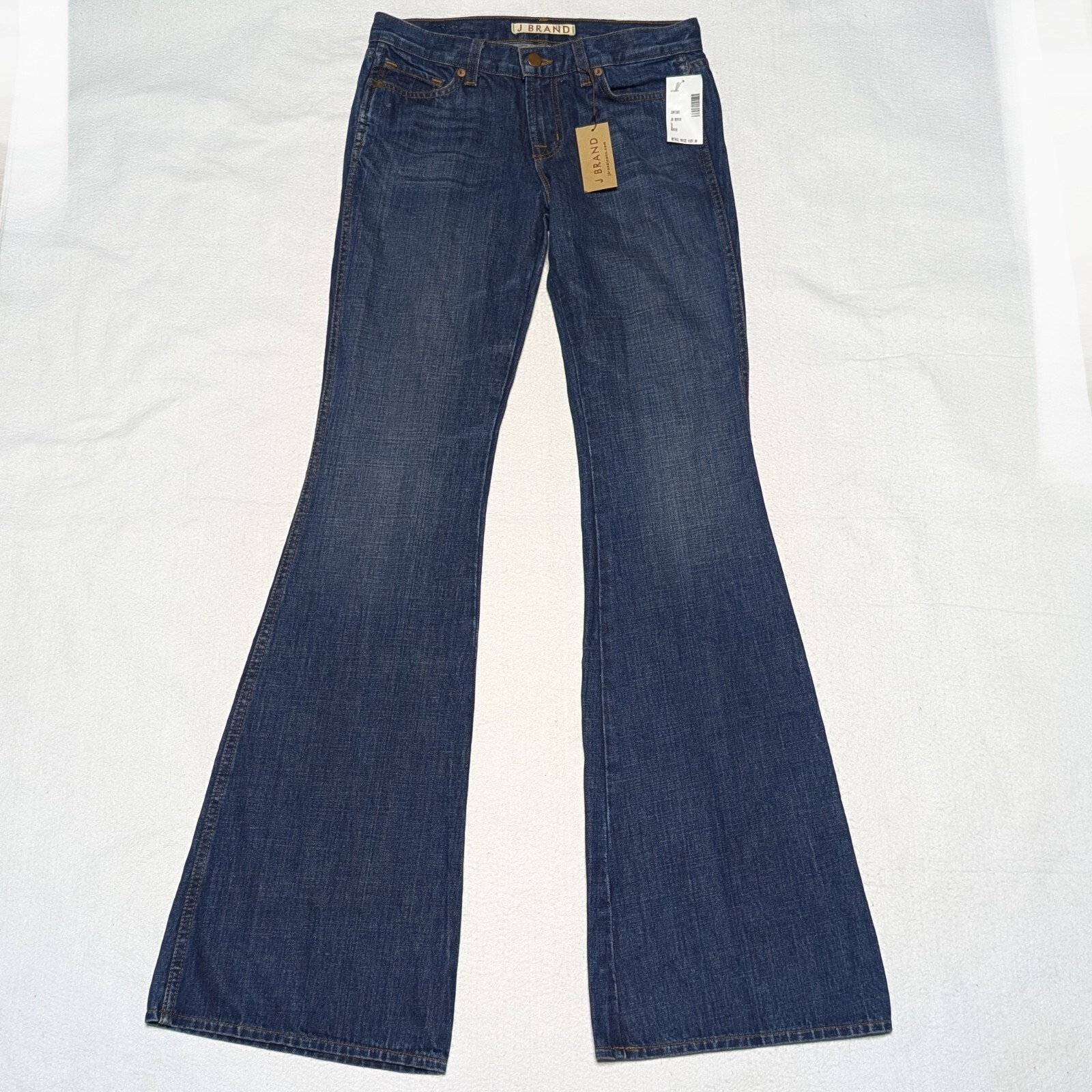 NWT J BRAND Bell Bottom Low Rise Jeans 27 Blue  1022 ZEP 