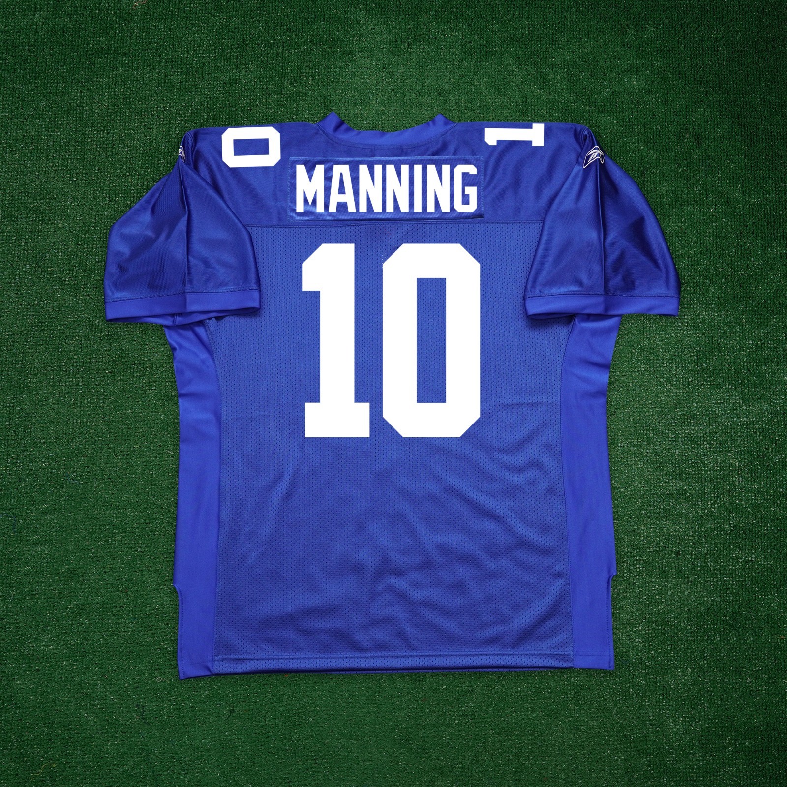 Eli Manning New York Giants Reebok NFL Authentic On-Field EQT Home Away Jersey