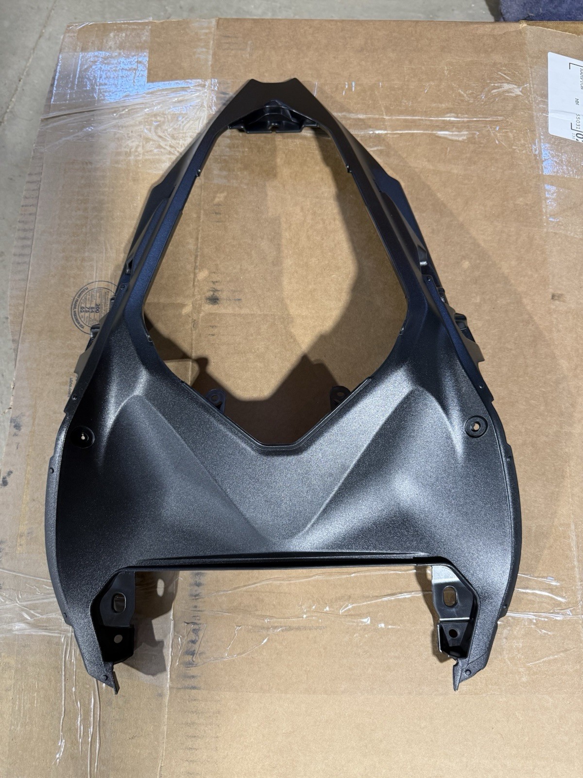 24-26 Kawasaki Ninja 500 Rear Seat Inner Plastic Cover 24-26 Kawasaki Ninja 500 Rear Seat Inner Plastic Cover