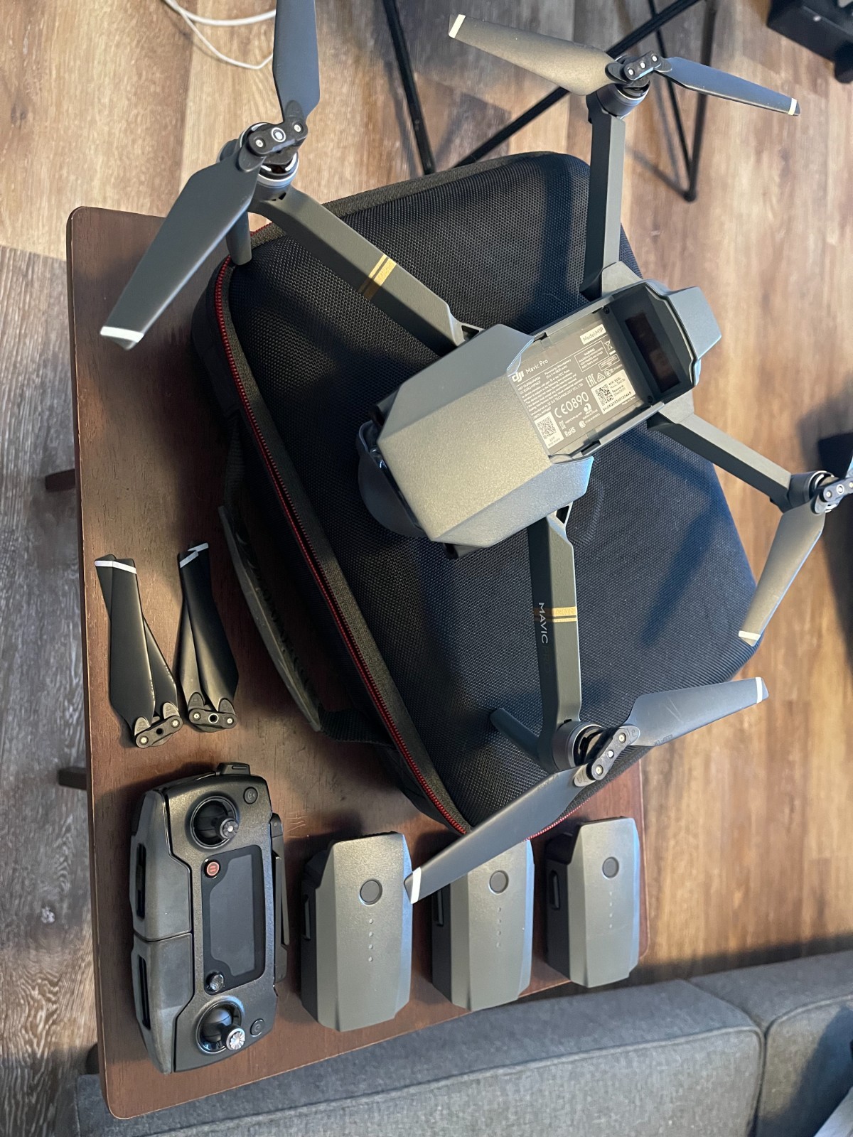 DJI Mavic Pro Drone Bundle, Case, Three Batteries DJI Mavic Pro Drone Bundle, Case, Three Batteries
