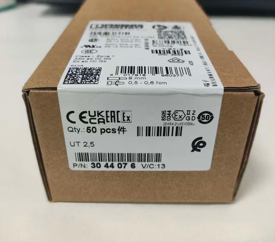 50PCS Phoenix Contact UT 2.5 3044076 Connecting terminal NEW