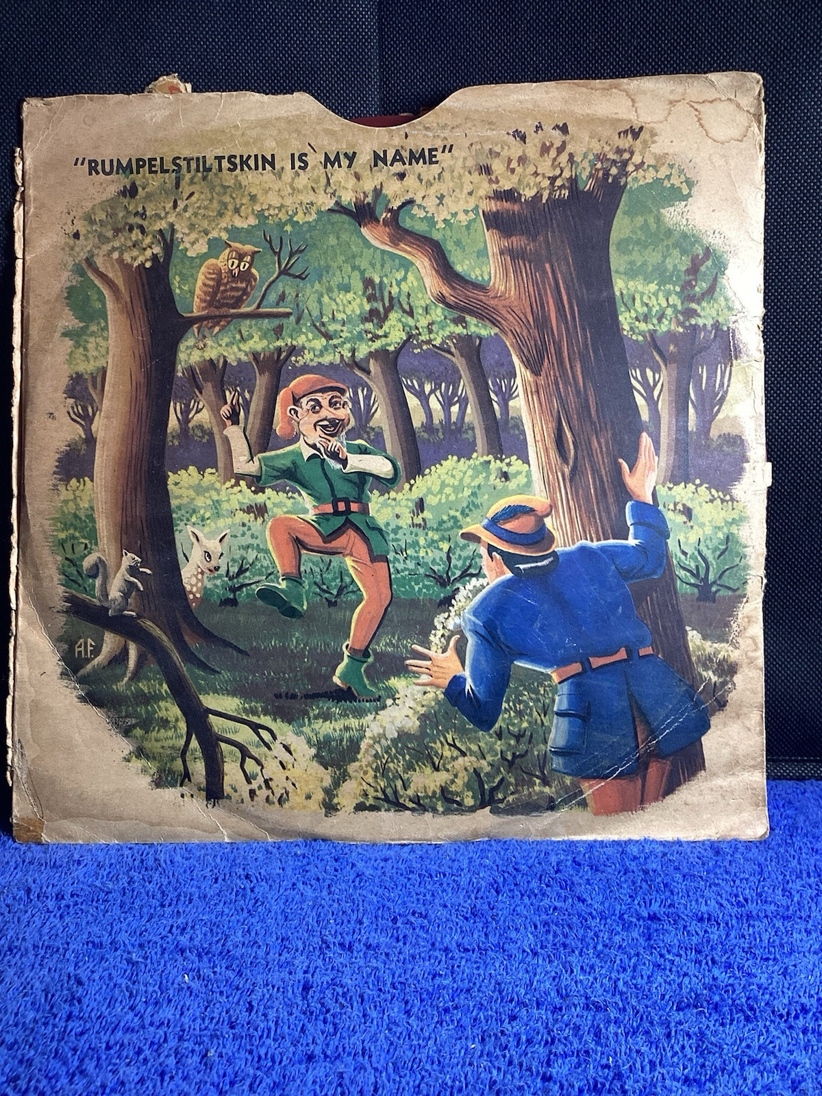 Vintage 1950’s 78 RPM Merry-Go-Sound “Rumpelstiltskin” Tone Products Of American