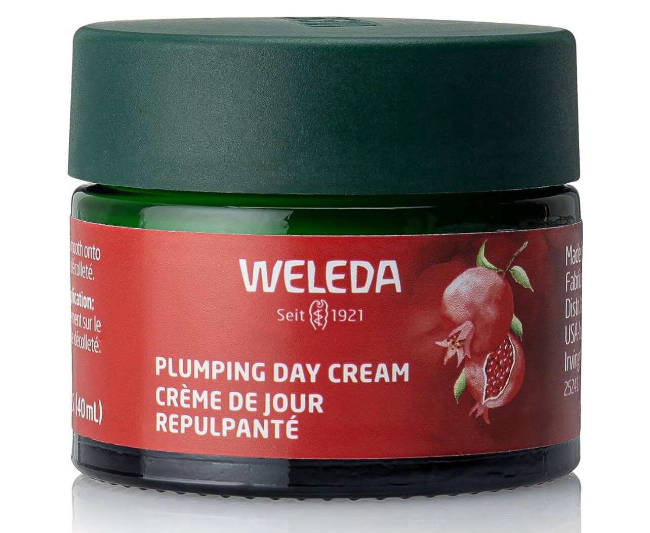 NEW WELEDA Face Care Plumping Day Cream with Pomegranate 1.3 oz EXP 06/2027