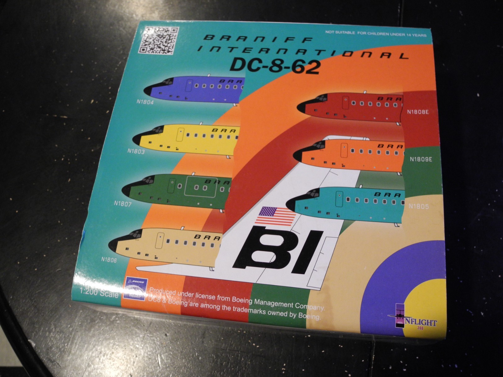 Collectors FIND, Inflight McDonnell Douglas DC-8, 1:200, ONLY 108 MADE Collectors FIND, Inflight McDonnell Douglas DC-8, 1:200, ONLY 108 MADE