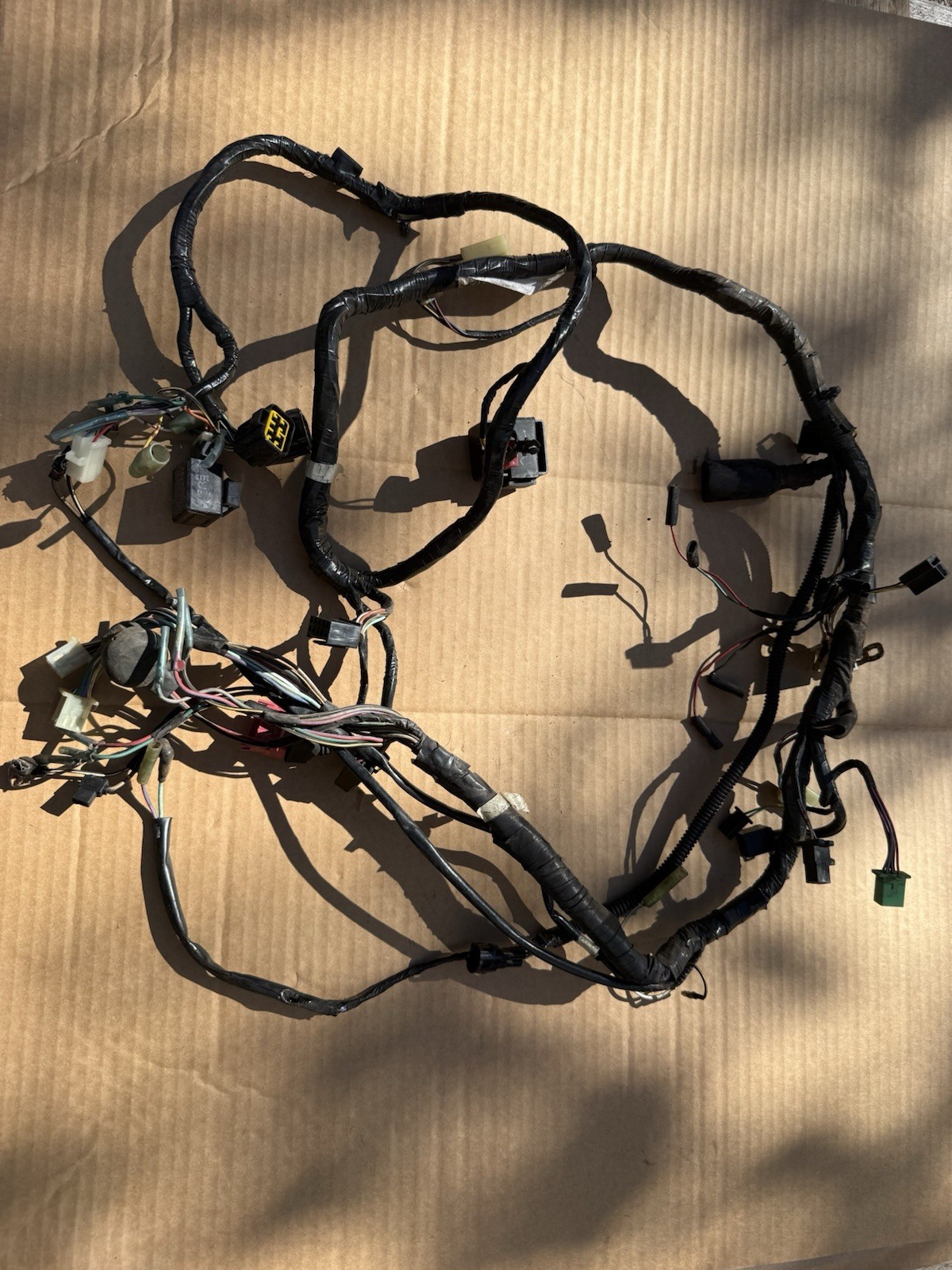 2000 Kawasaki ZRX1100 Main Wiring Harness Wire Loom With Relays OEM
