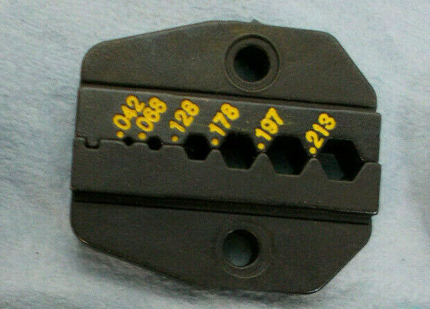 DIE for RG-174, RG-58 Crimp Coax Cable Connectors - Fits Most Crimpers.