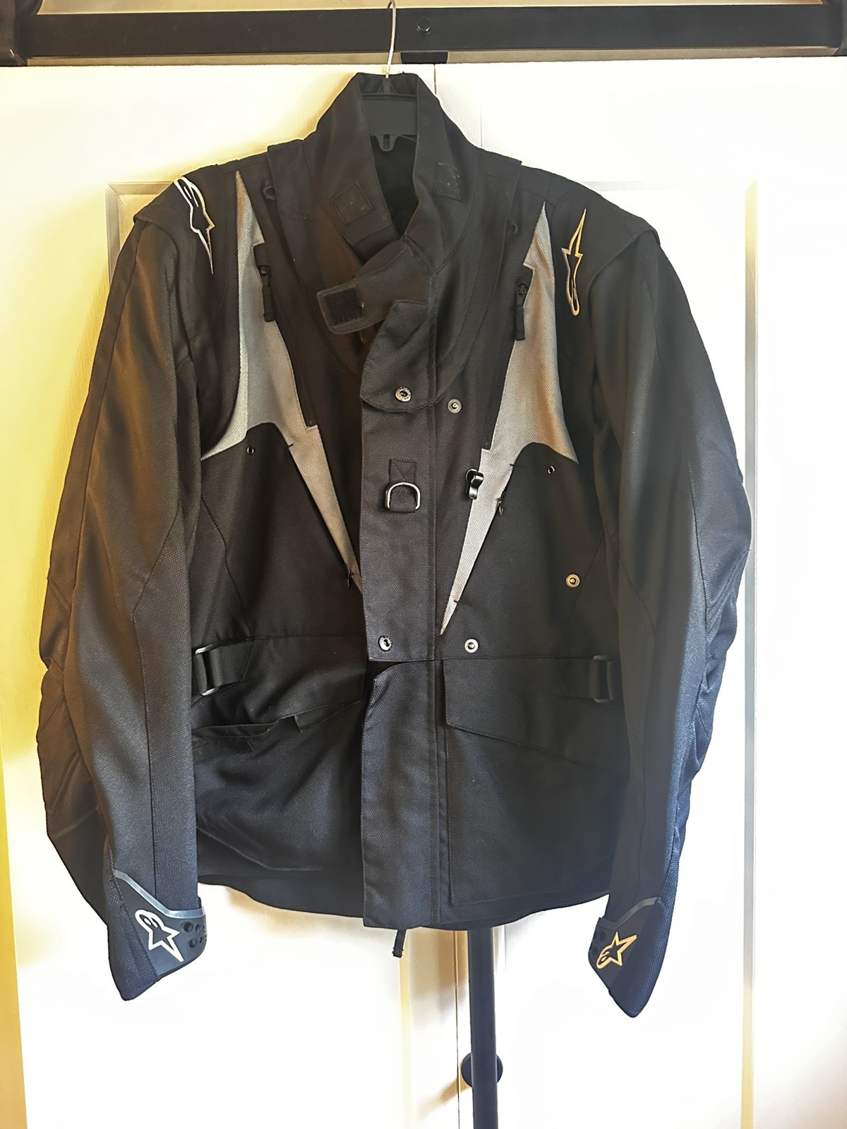 Alpinestars Venture BNS Jacket Mens Large Black Alpinestars Venture BNS Jacket Mens Large Black