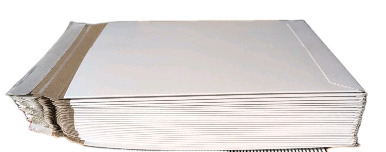 25 Stayflats Plus Mailers | Rigid Shipping Envelopes | White | 9.75 25 Stayflats Plus Mailers | Rigid Shipping Envelopes | White | 9.75