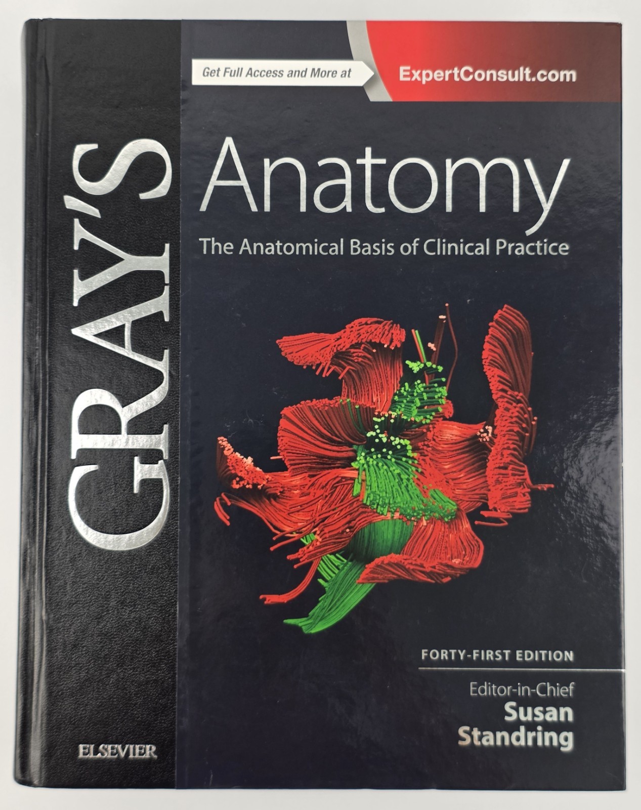 Gray's Anatomy 41st Edition 2016 Hardcover Unused Code Thumb Indexed Medical