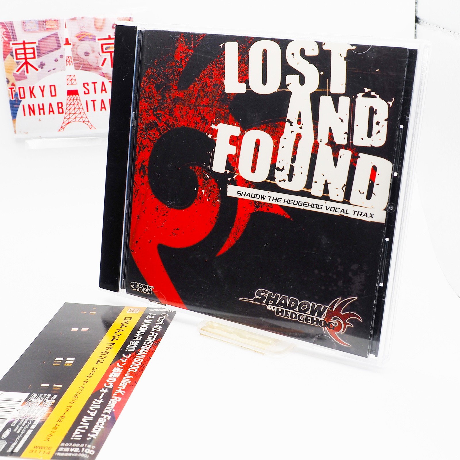 SEGA LOST AND FOUND Shadow The Hedgehog Vocal Trax CD PLAY TESTED [EXCELLENT]#17