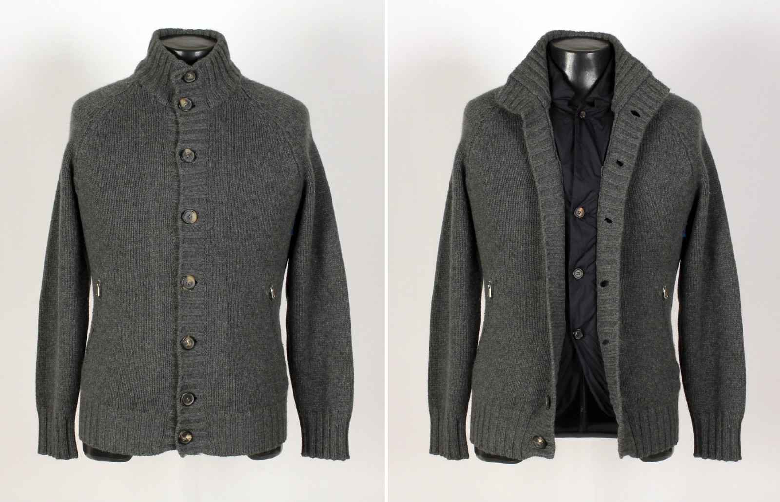 Brunello Cucinelli 100% Cashmere Sweater w/ Puffer Detail - M - $3695 Retail