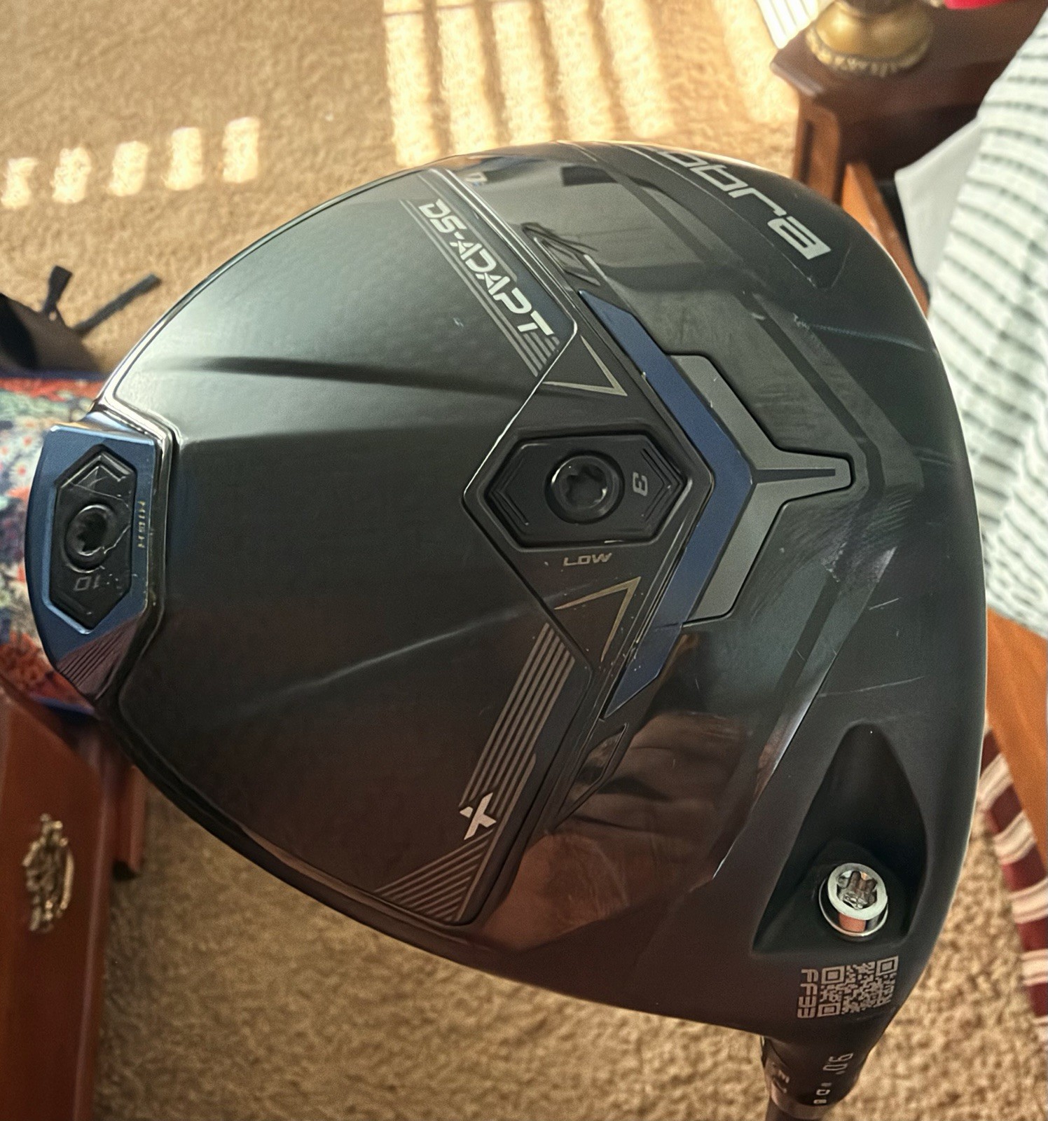 Cobra Golf DS-Adapt X Driver 9 Deg Graphite Denali Frost 60g-6.5 Extra Stiff RH Cobra Golf DS-Adapt X Driver 9 Deg Graphite Denali Frost 60g-6.5 Extra Stiff RH
