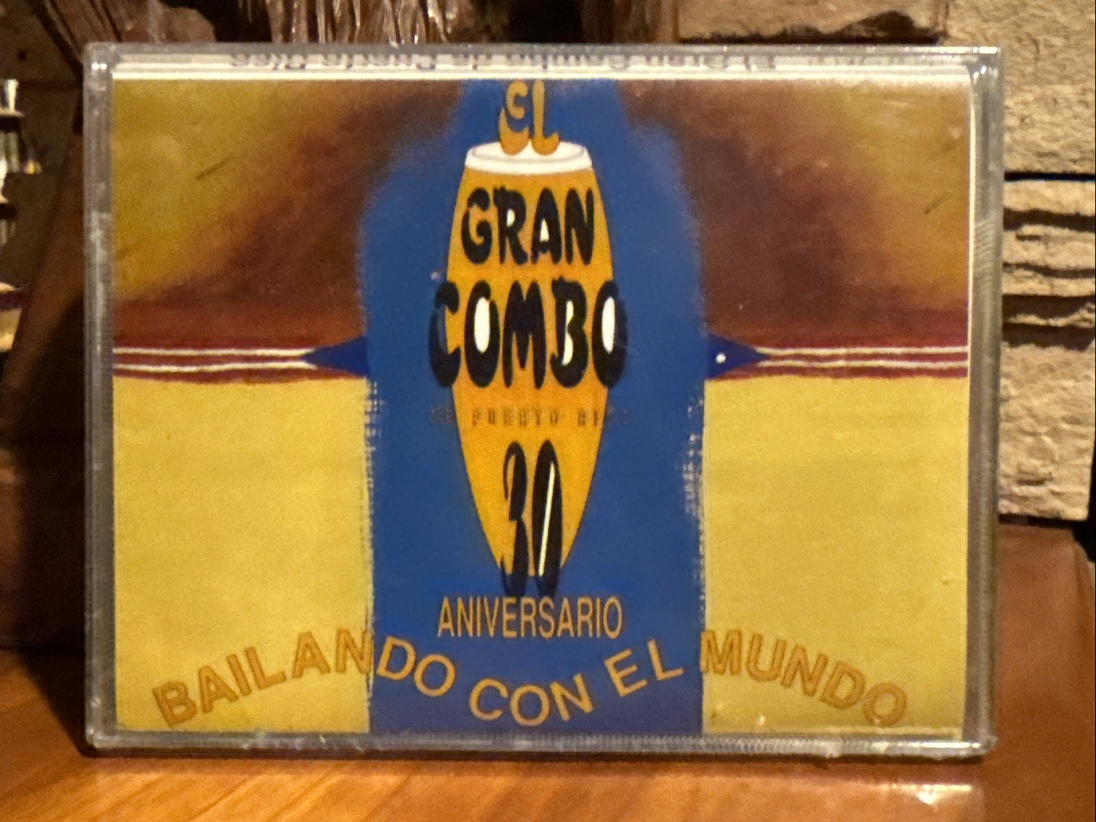 El Gran Combo De Puerto Rico 30th Aniversaeio Bailando Con El Mundo 2 Cassettes El Gran Combo De Puerto Rico 30th Aniversaeio Bailando Con El Mundo 2 Cassettes
