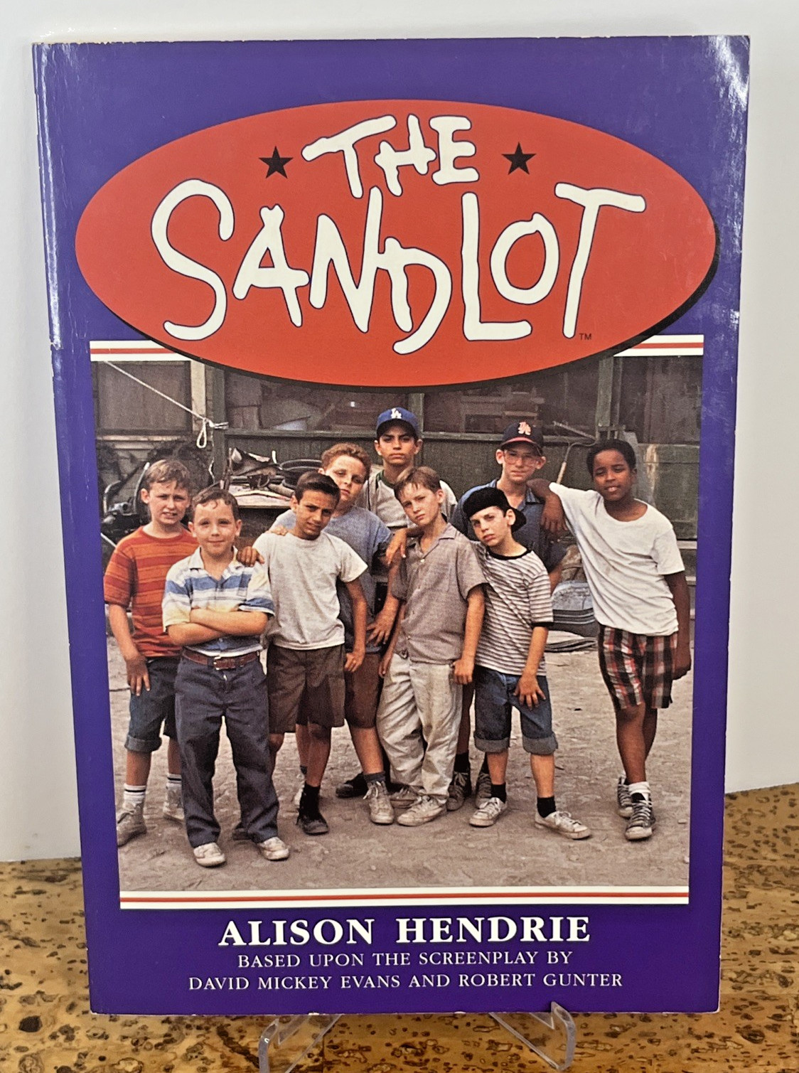 The Sandlot (Paperback, May \'93) Alison Hendrie, Movie tie-in, Rare-Fast Ship