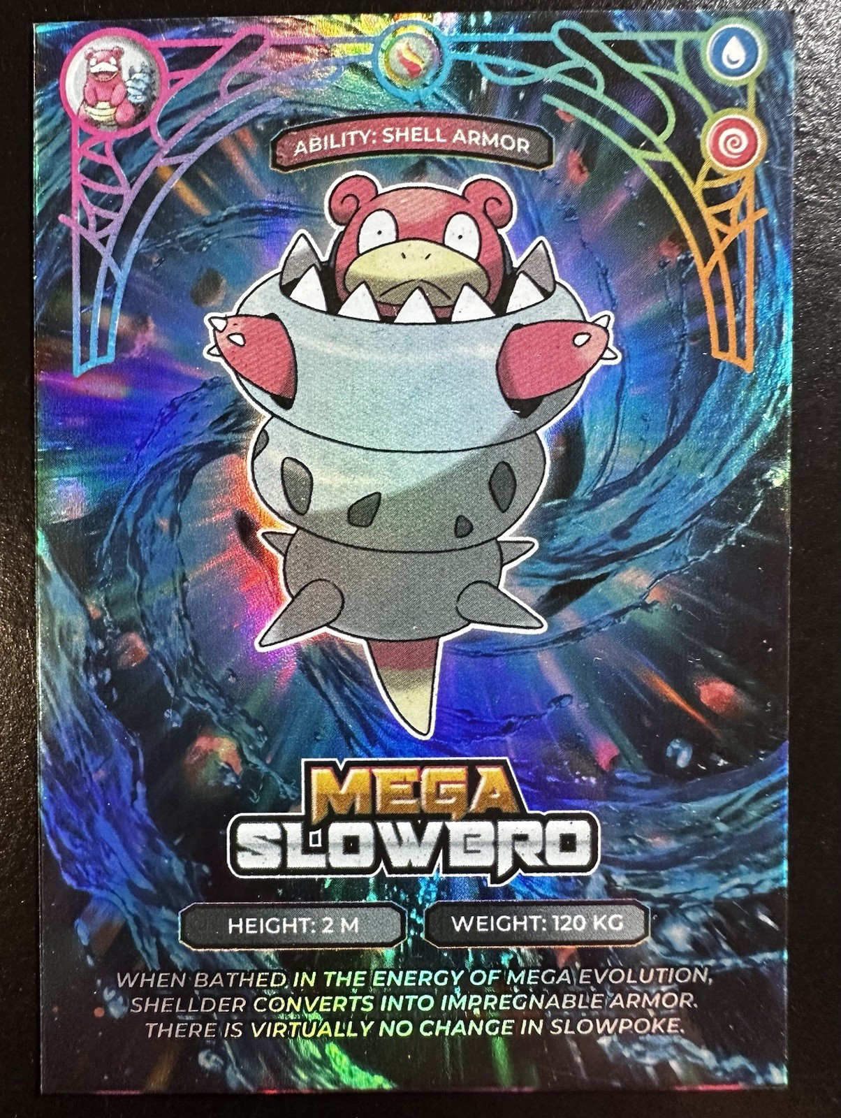 MEGA SLOWBRO - POKEMON MEGA EVOLUTIONS PRISMA CCG HOLO