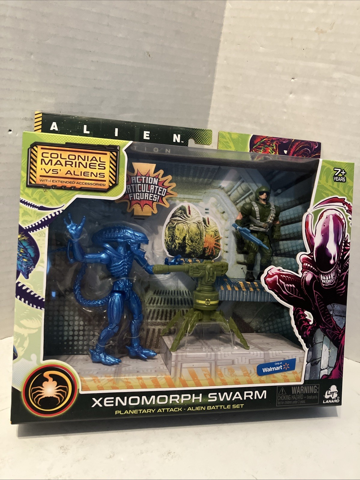 Lanard Toys Colonial Marines Vs Aliens Xenomorph Swarm Alien Battle Set