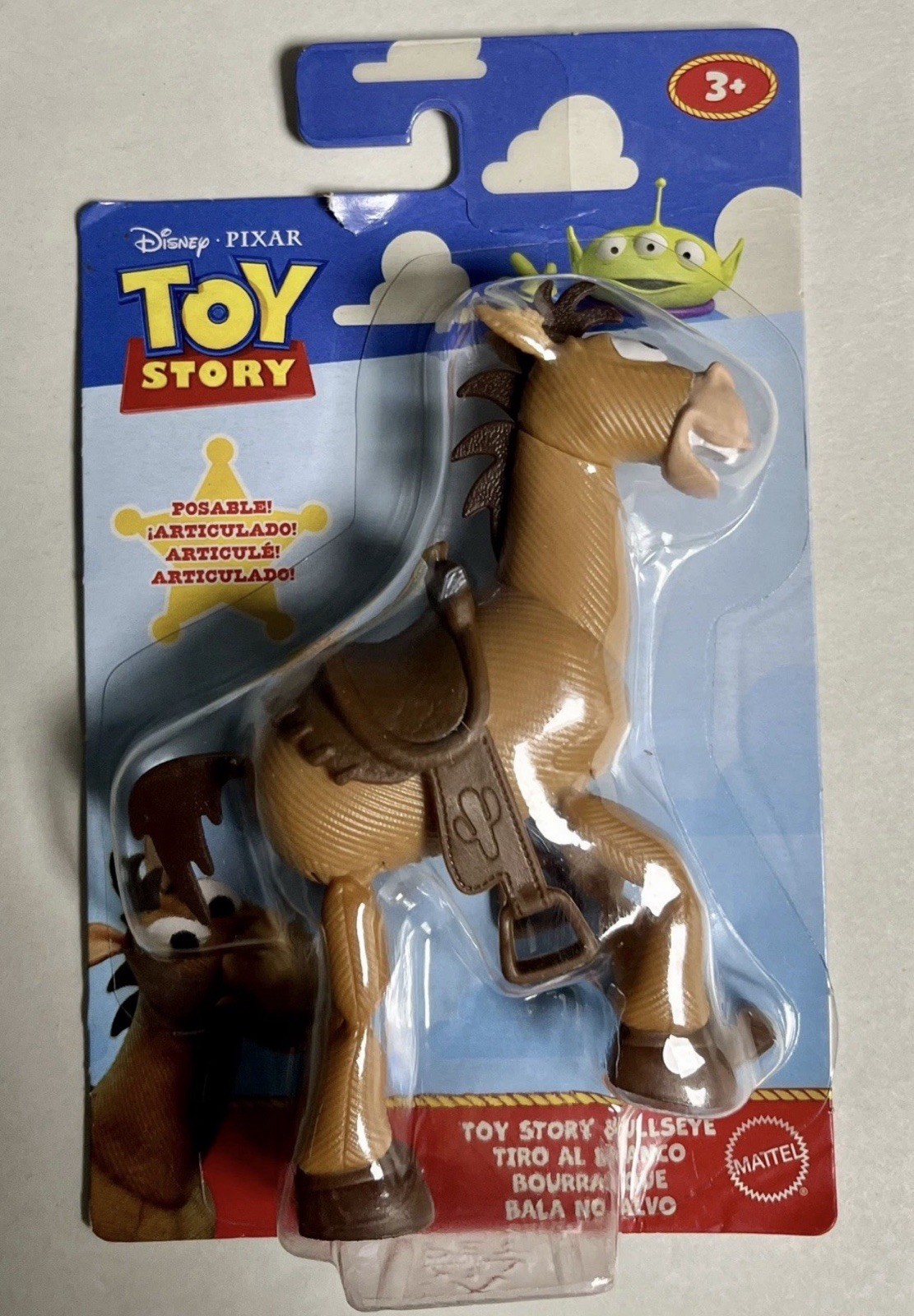Toy Story Bullseye Mattel Figure 2026 New Sealed Posable Action Figure Pixar