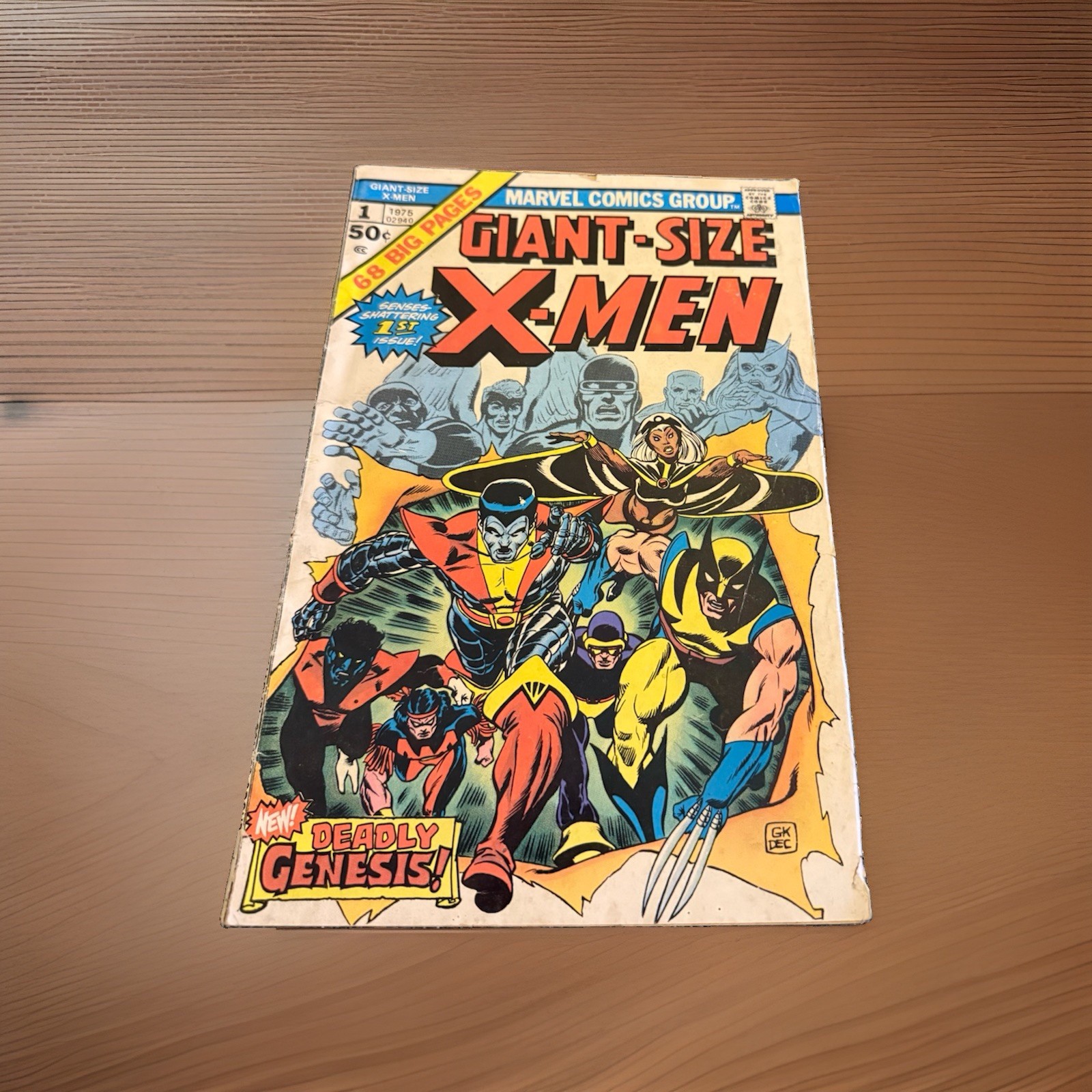 Giant-Size X-Men #1 1975 Marvel 1st Storm Nightcrawler Colossus Wolverine KEY