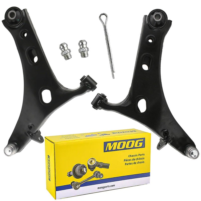 MOOG Front Lower Control Arm w/Ball Joint 2PCS Kit for 2014-2018 Subaru Forester