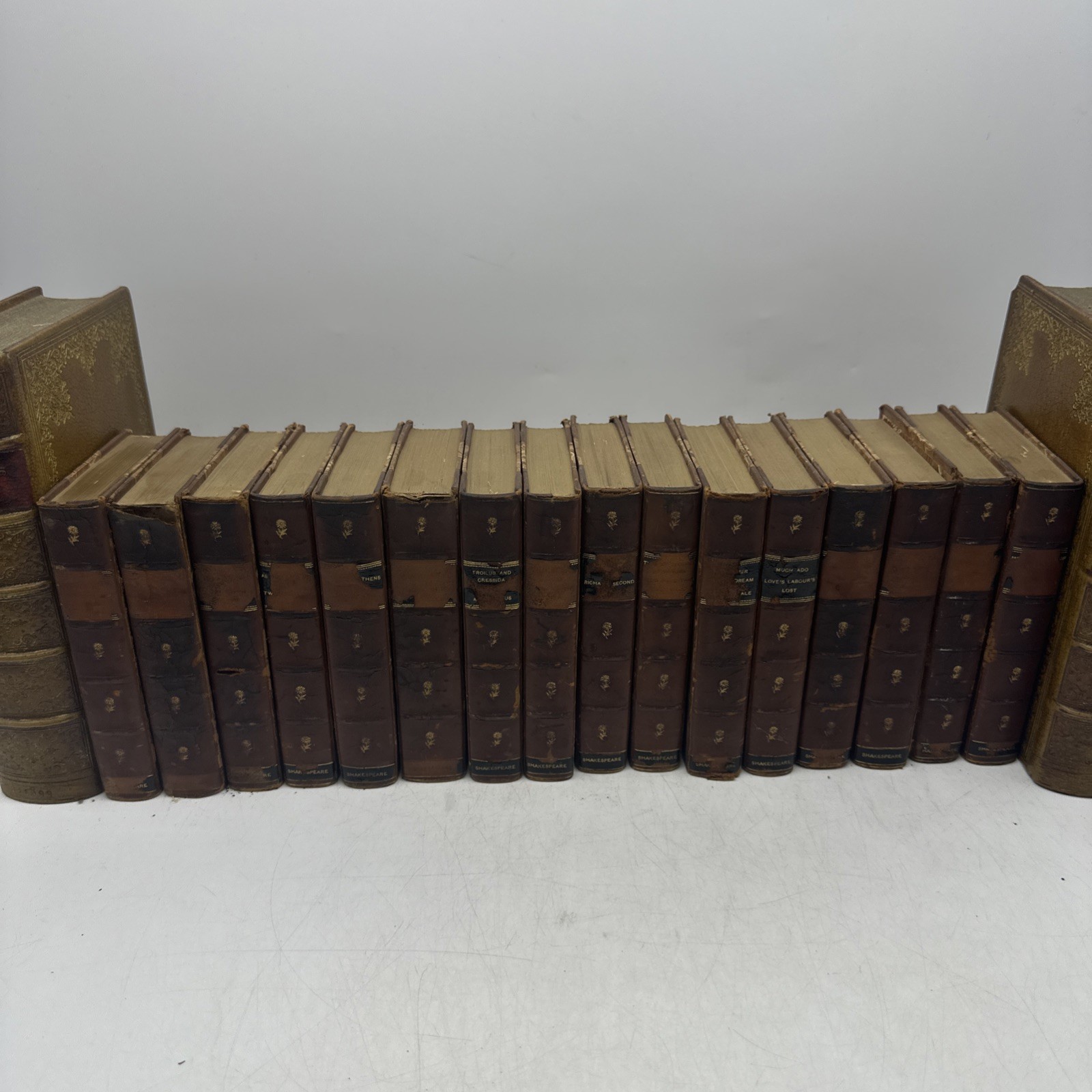 Shakespeare Henry IV Miniature Leather 20 Volume Set Classic Literature (9-31)