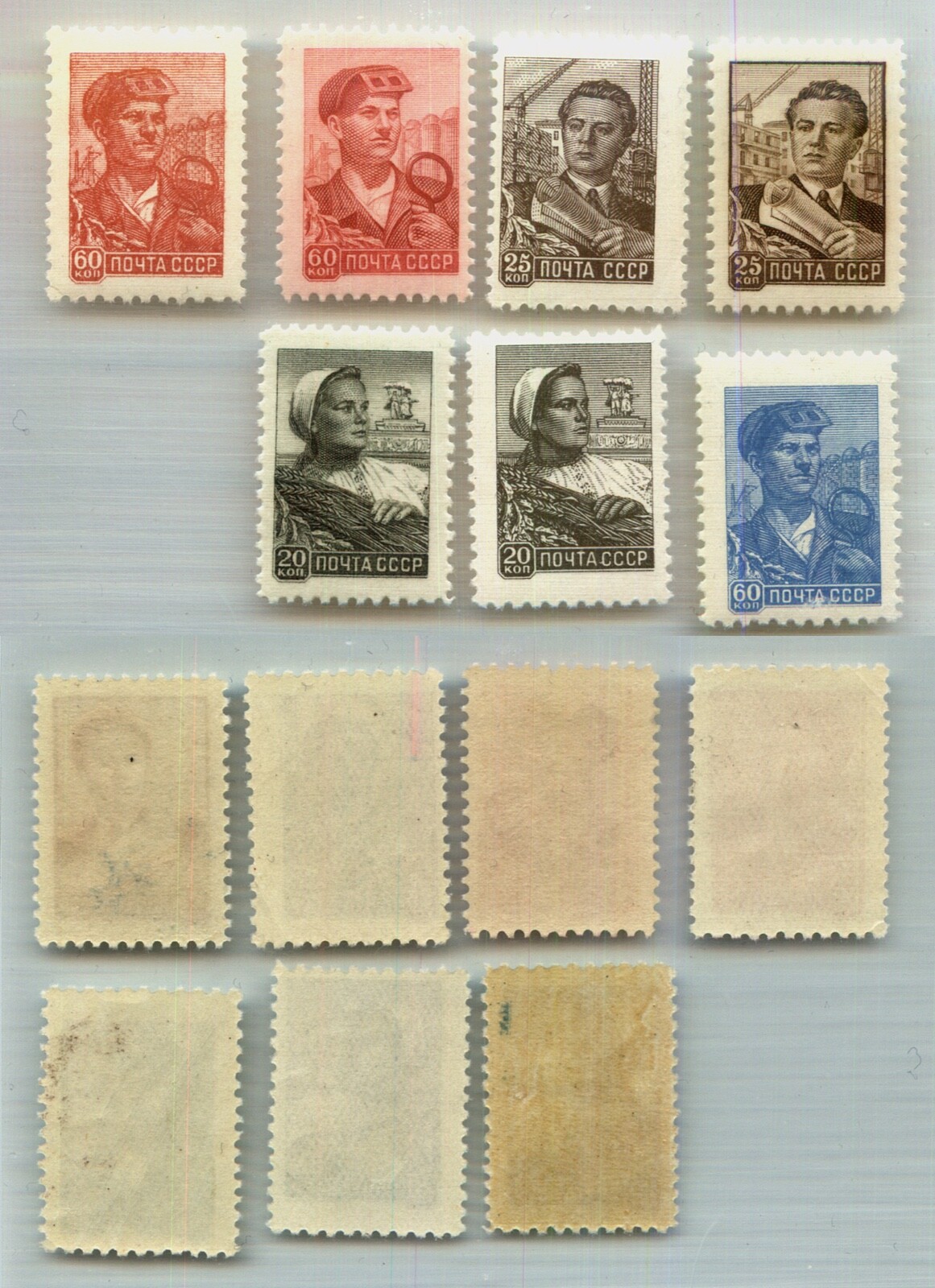 Russia USSR 1958 SC 2286-2293 MNH. g3658 Russia USSR 1958 SC 2286-2293 MNH. g3658